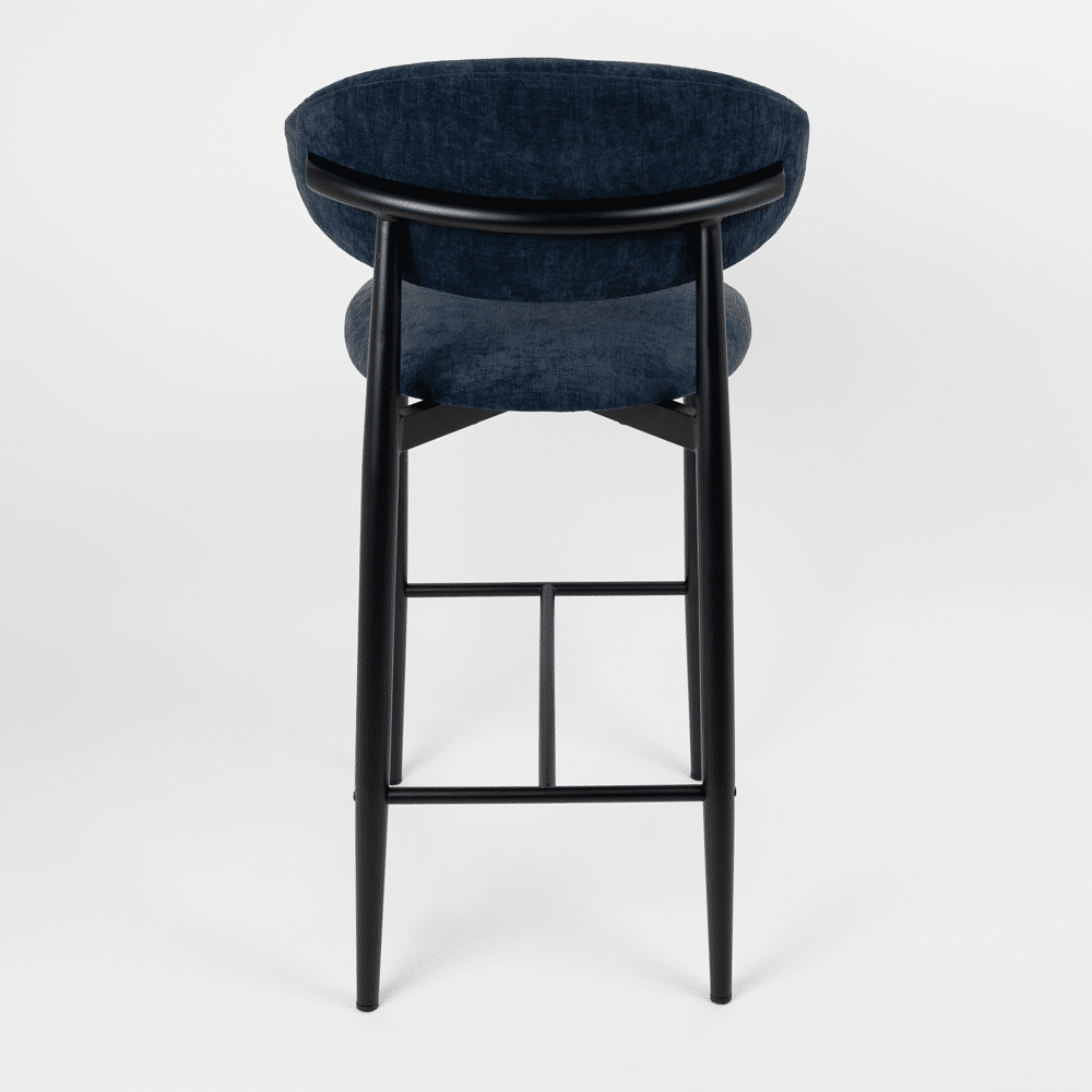 OHARA-75-STOOL-TIMBER-LOOK-BLACK-FRAME-DION-NAVY-BACK
