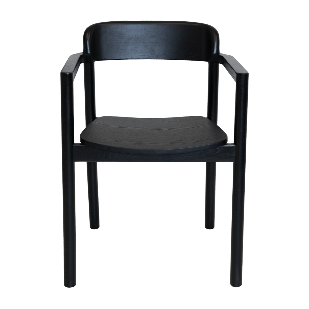 marsala-arm-black-front-modern-timber-cafe-armchair-natural-finish-commercial