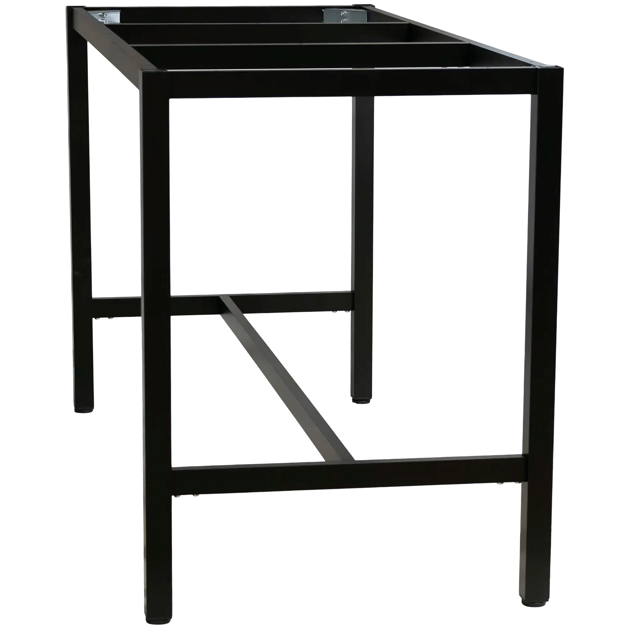 Stanley-Bar-Table-Frame-In-Satin-Black-To-Suit-1800x800-Top-Viewed-From-End